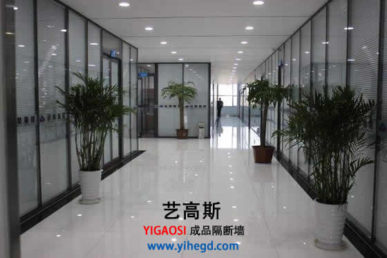 雙玻璃百葉隔斷