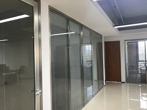 博韻貿易智慧城辦公室隔斷案例 博韻貿易智慧城辦公室隔斷案例
