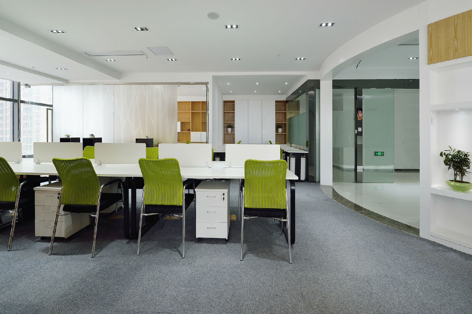 玻璃隔斷效果圖 玻璃隔斷效果圖