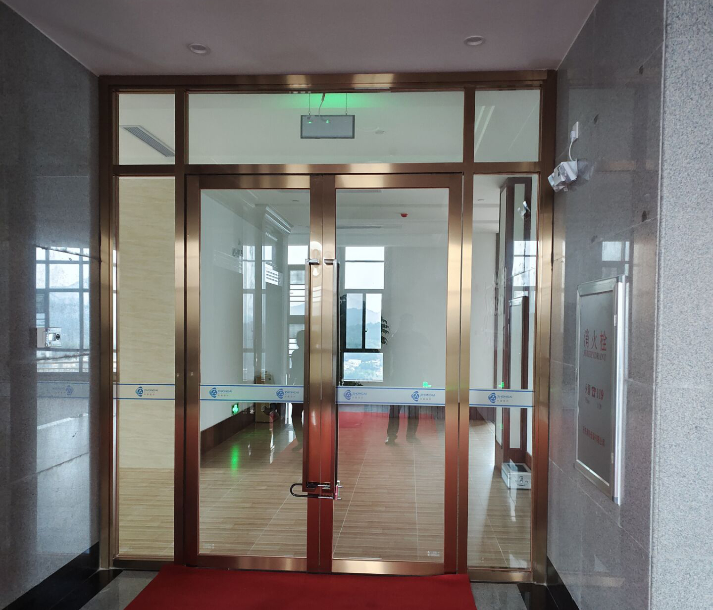 不銹鋼防火玻璃門 不銹鋼防火玻璃門